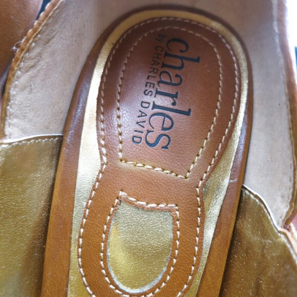 Charles by Charles David "Flute" Platform Strappy Sandal Stiletto 9M NIB - Picture 8 of 12